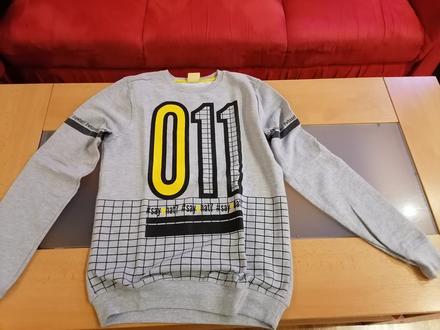 Mikina sivá y. f. k v. 158/164, kik,158