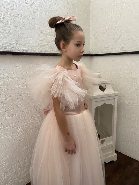 Tylové šaty mama a dcéra, 74 - xs