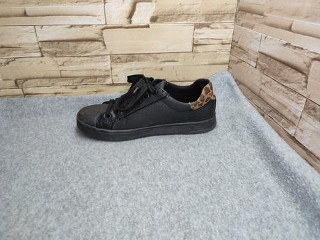 Geox 37 - dievčenské čierne sneakersy, geox,37