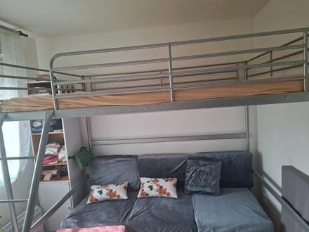 Ikea svarta poschodova postel s matracom ikea, šírka (cm): 140,dĺžka (cm): 200
