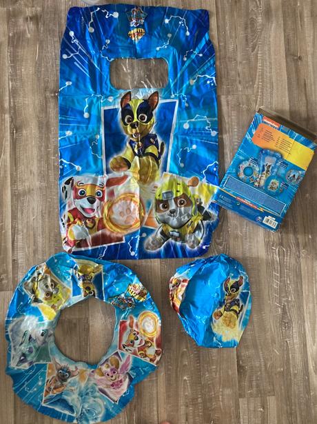 3set plážová súprava do vody paw patrol, 