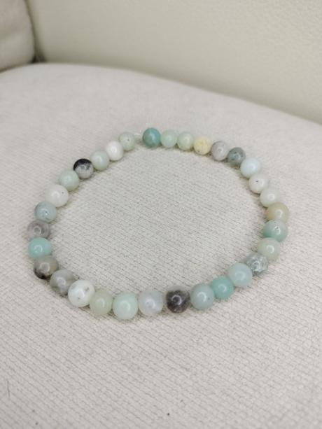 Handmade náramok z kryštálu amazonit, 