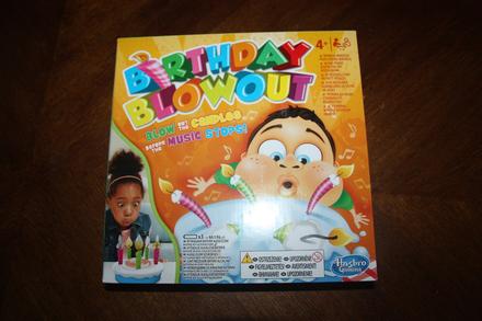 Hra birthday blowout - pravidla v sj - od 4 rokov, 