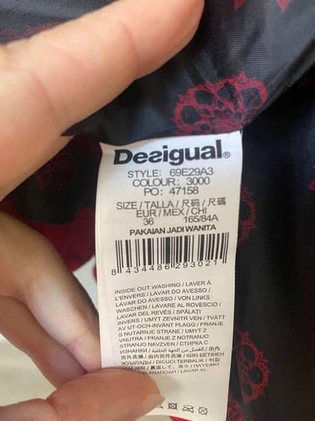 Desigual zimná bunda, desigual,36
