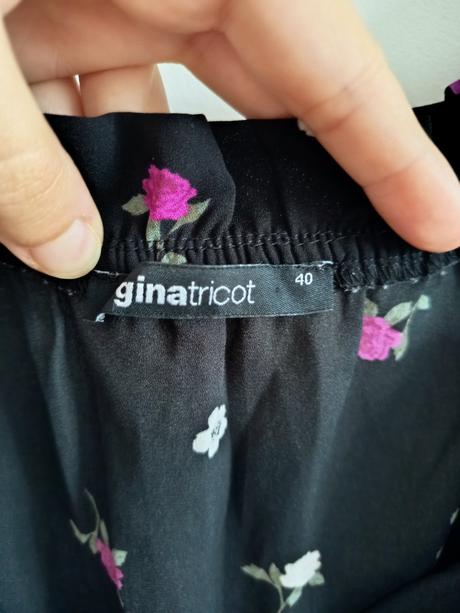 Romantická kvetovaná blúzka s odhalenými ramenami, gina,l