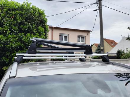 Strešný nosič na lyže amos bis ski-lock-5,