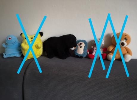 Plyšáky rôzne zvieratká, 