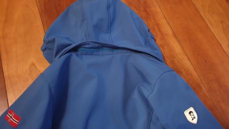 Kvalitná softshellová bunda, trollkids,140