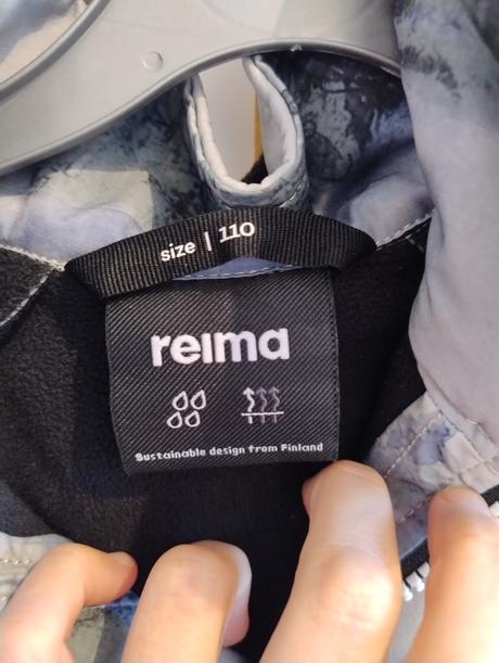 Detská softshellová bunda reima aitoo, reima,110