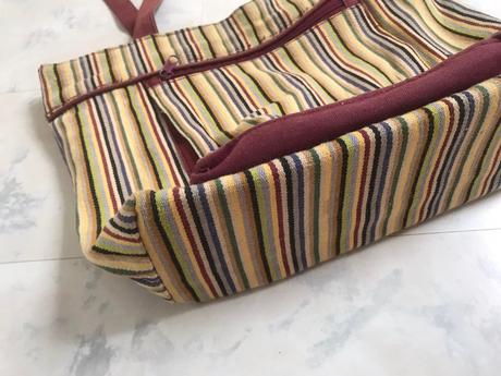 Textiná podšitá taška, 