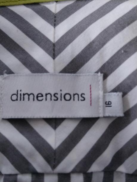 Dámska pásikavá blúzka, dimensions, xxl