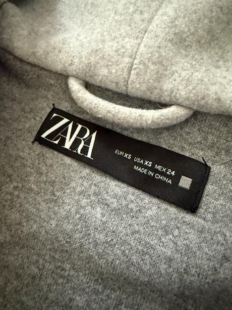 Dámsky sivý kabát s opaskom, zara,xs