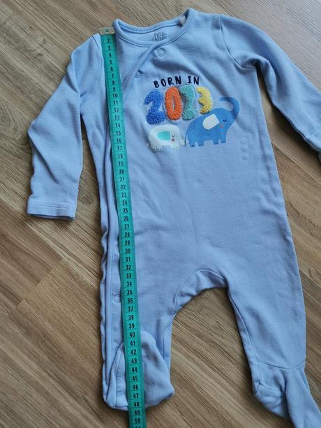 Overal pyžamko 3-6m, f&f,68