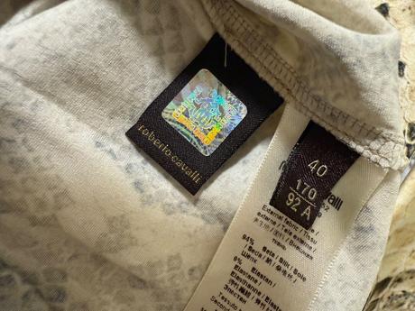 Luxusné šaty roberto cavalli, s