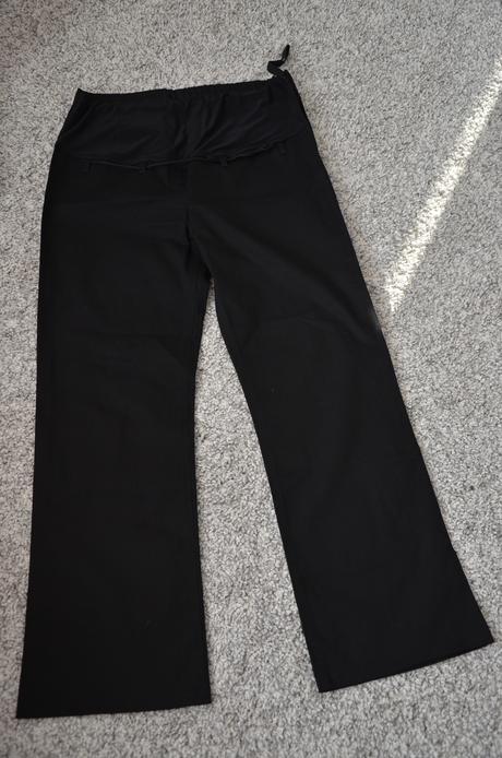 Čierne tehotenské nohavice, mothercare,44