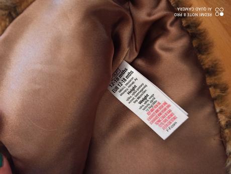 Prekrasny tigrovany kabat, f&f,86