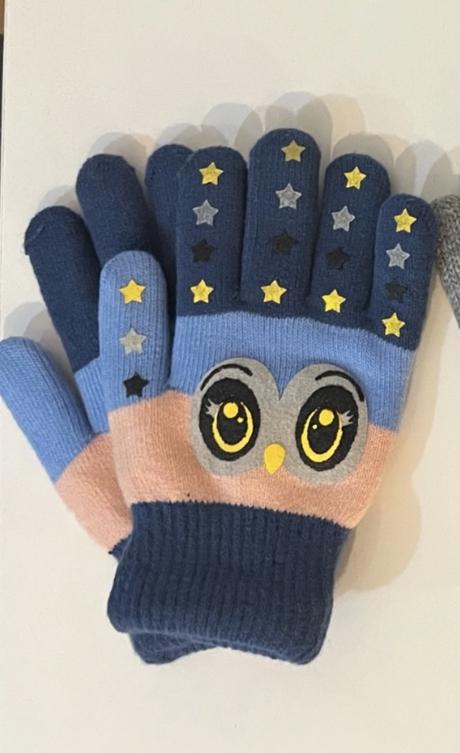 Teple pletene prstove rukavice, 134