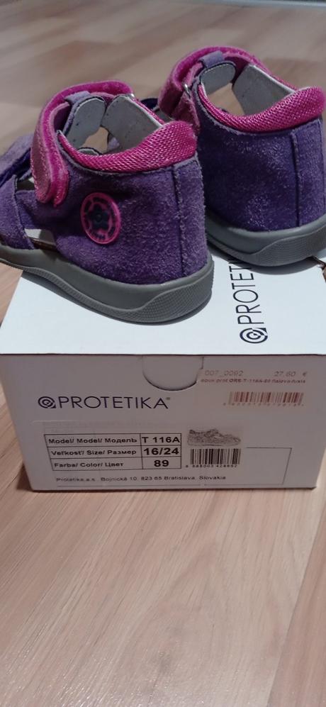 Protetické sandále č.24, protetika,24