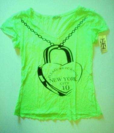 Neonovozelene damske tricko vel.uni s/m/l, s