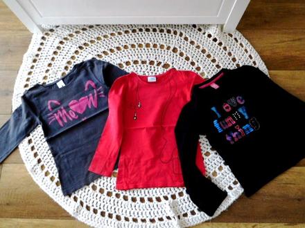 3ks trička super na doma, ihrisko next,kenvelo, next,122