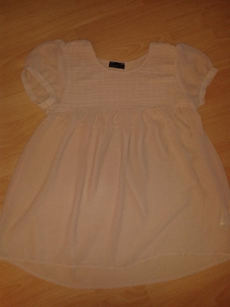 Pudrova bluza, vero moda,s