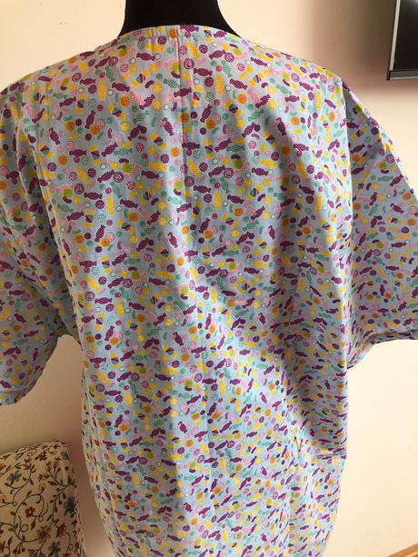 Dámsky zdravotnícky komplet - blúza a nohavice, xl