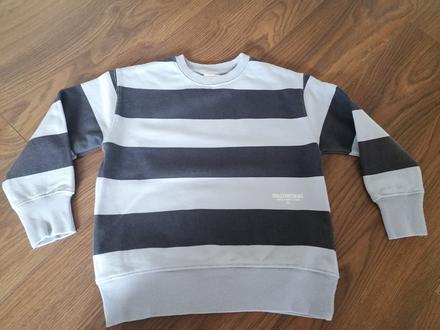 Prúžkovana mikina, zara,116