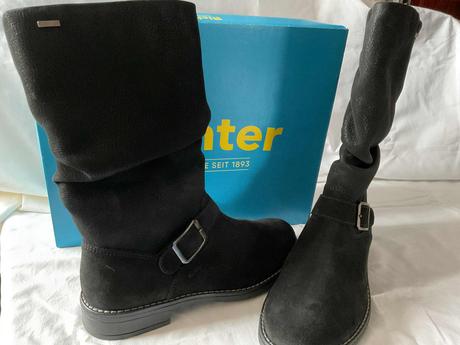 Zateplené čižmy richter, richter,38