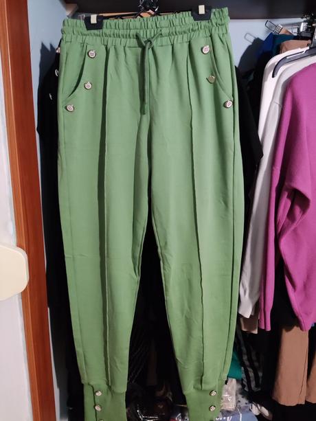 Bavlnené tepláky megi raz oblečené, l