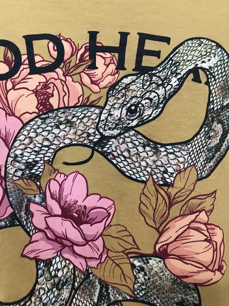 Nádherné horčicové tričko od cropp, l