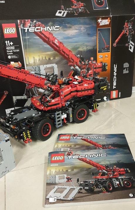 42082 lego technic - terénny žeriav  top  stav, 