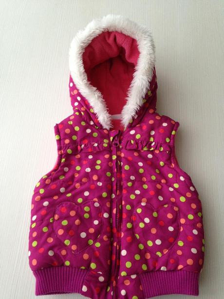 Guličkovaná vestička, f&f,74