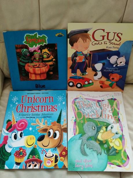 Detské knižky v aj,