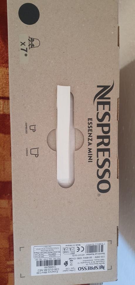 Nespresso essenza mini, 