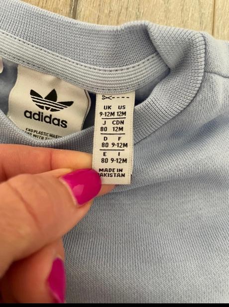 Teplakova suprava adidas babatko 9-12 mesiacov, adidas,74