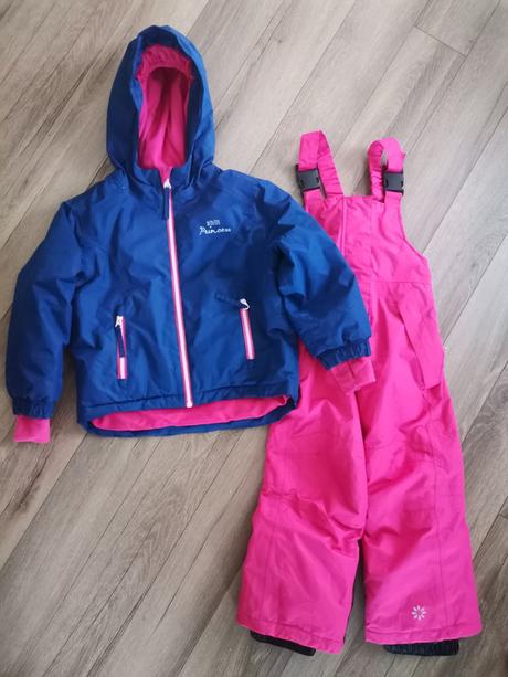 Lyžiarska bunda + oteplovačky, crivit,98