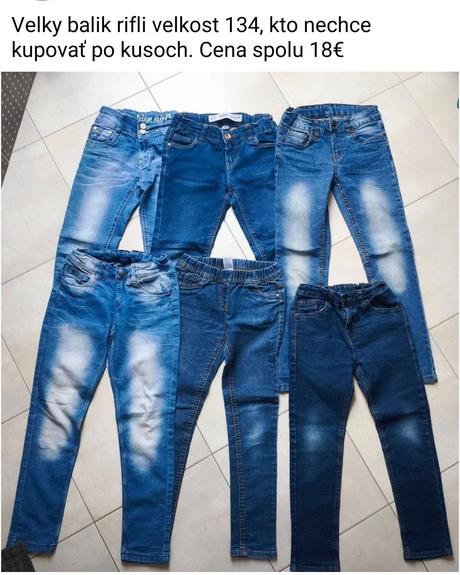 Balík riflí vel.134, 122–134