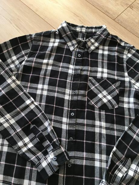 Čierna károvaná košeľa, new yorker,s