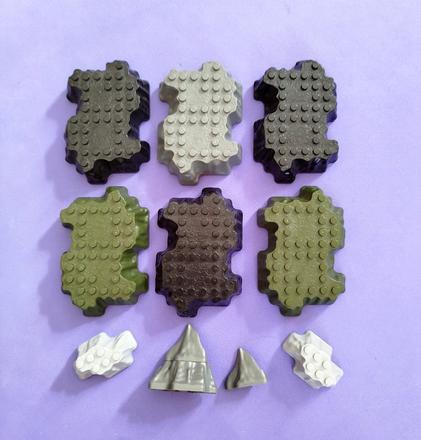 Kusy a kúsky megabloks - kompatibilné s lego, 