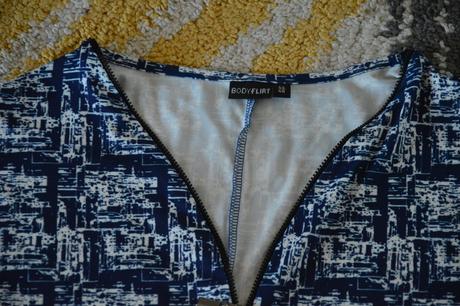 Vzorovaný top 44/46, bonprix,44