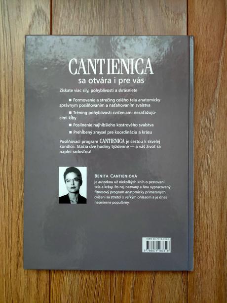 Kniha cantienica posilňovací program,
