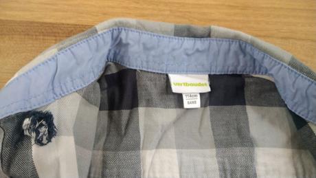 Frajerská košeľa, vertbaudet,110