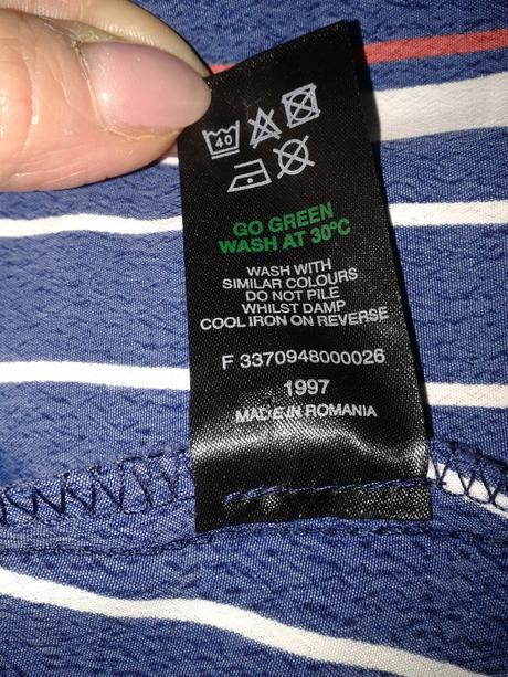 Pruhovaná ľahká blúzka papaya s, papaya,s