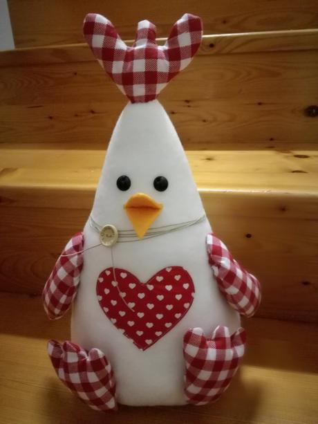 Sliepocka evicka v cervenom.,