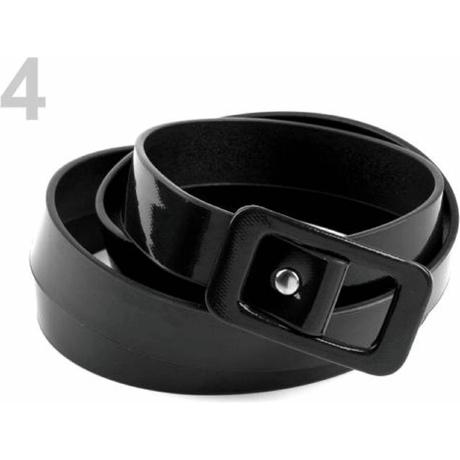 Stoklasa opasok lesklý čierny, 