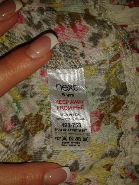 Farebny top, next,110