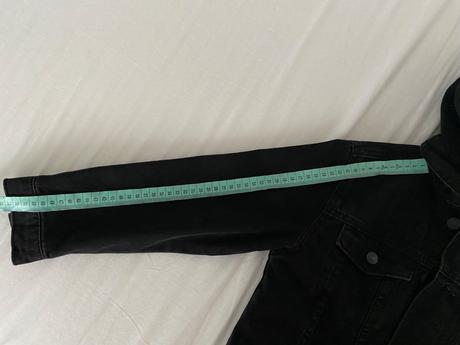 Riflová oteplená bunda, zara,128