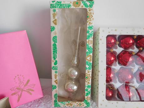 Retro vianočné ozdoby,,