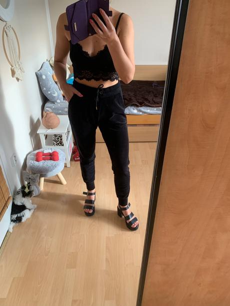 Dámske tepláky, h&m,s