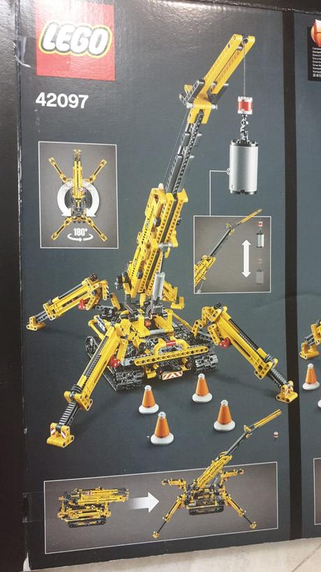 Lego technic 42097 - kompaktný pásový žeriav  top, 